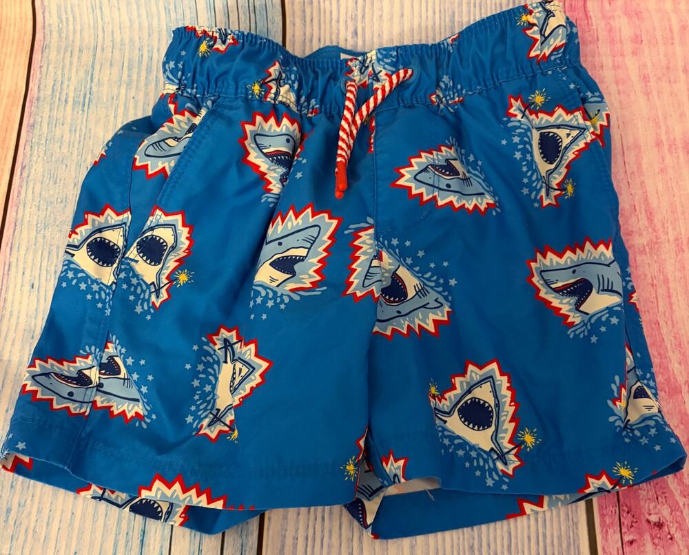 Cat & Jack Shark Swim Trunks – 18M – EUC